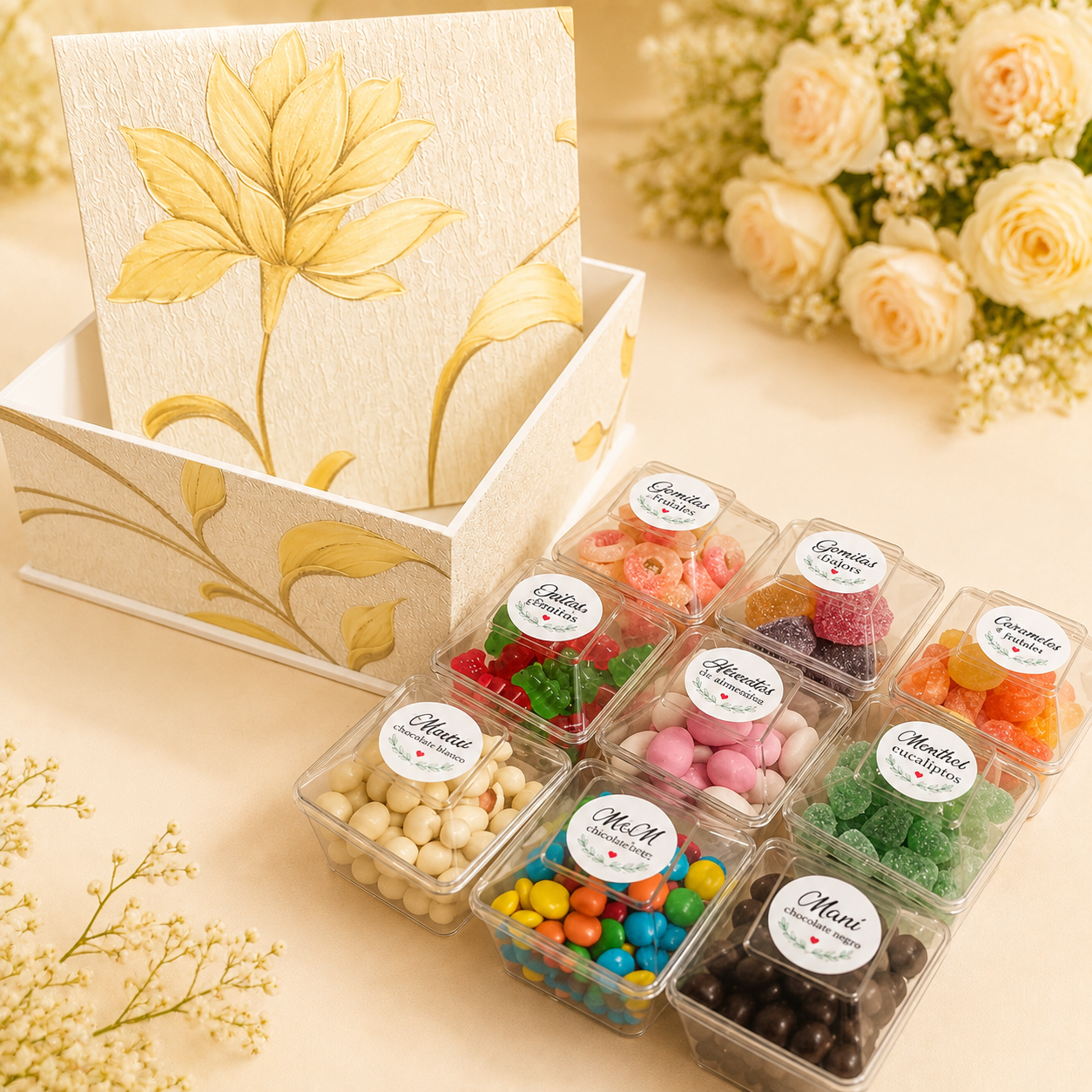 Caja Corazón | 9 productos seleccionados