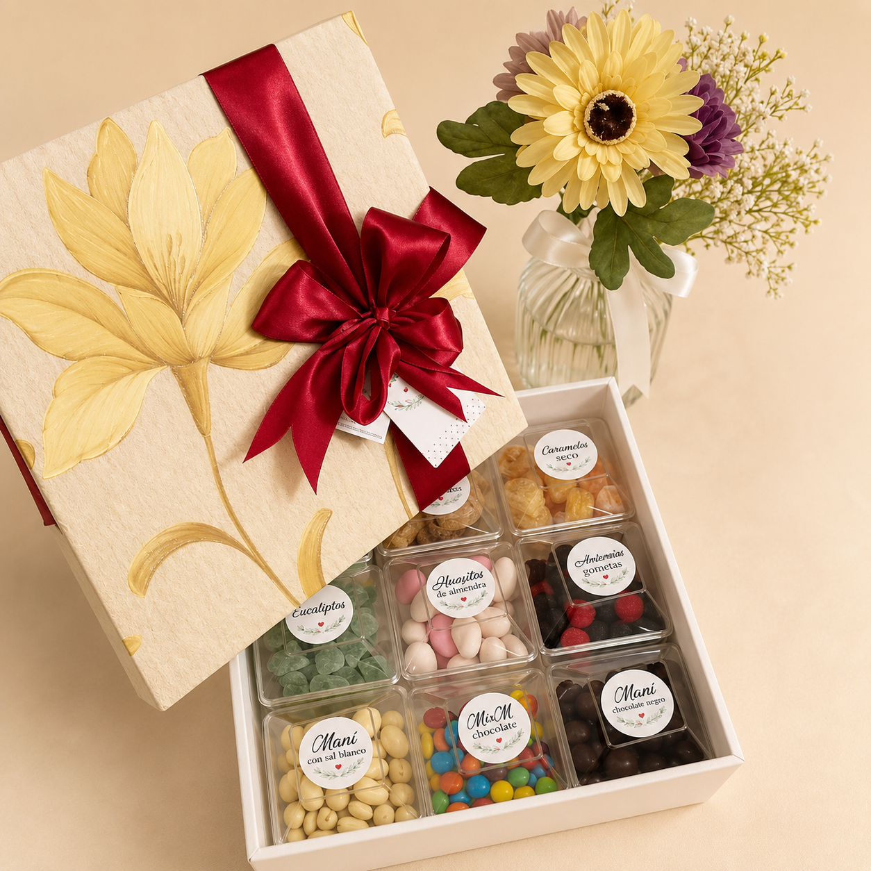 Caja Corazón | 9 productos seleccionados