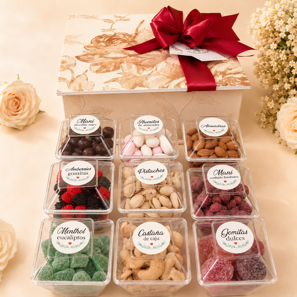 Caja Corazón | 9 productos seleccionados