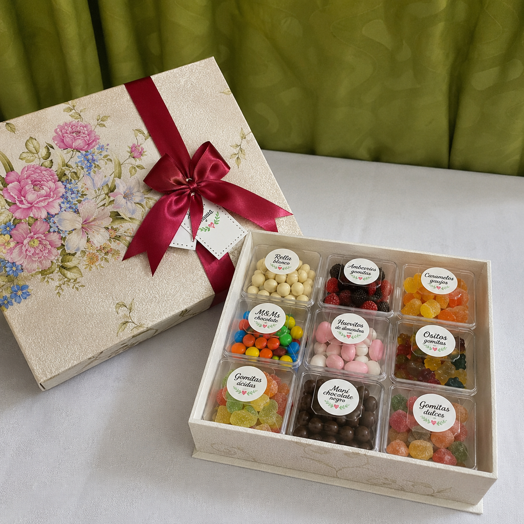 Caja Corazón | 9 productos seleccionados